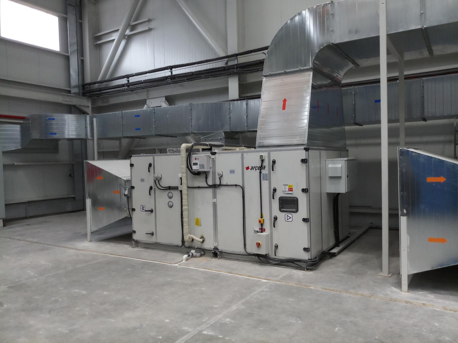 RMK Hangar / Dx Bataryalı Klima Santrali