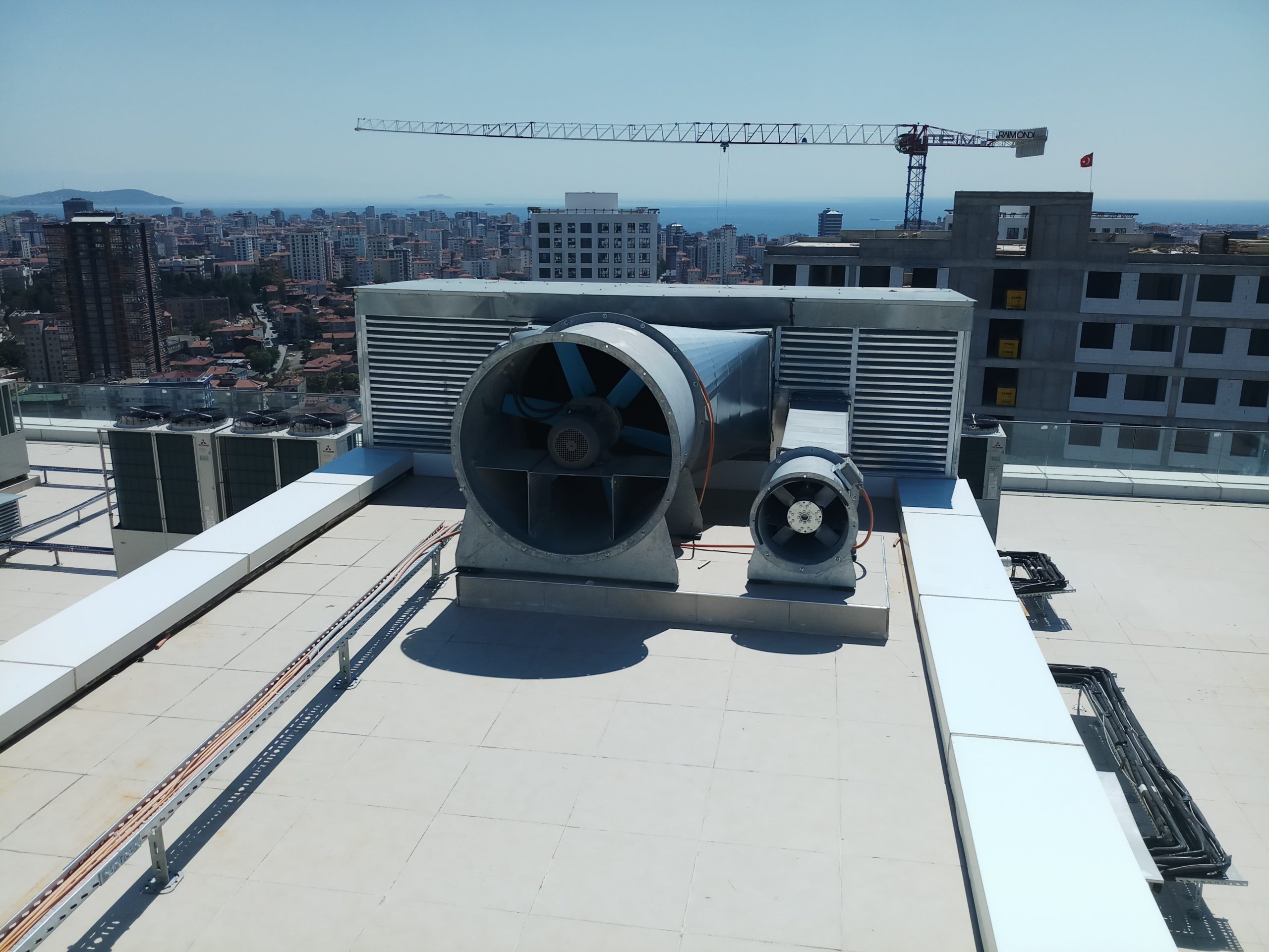 Fikirtepe Evinpark / Merdiven Basınçlandırma Projesi